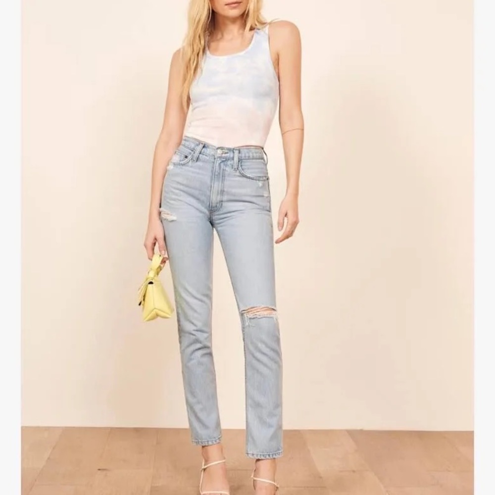 NWOT Reformation Stevie Ultra High Rise Jeans